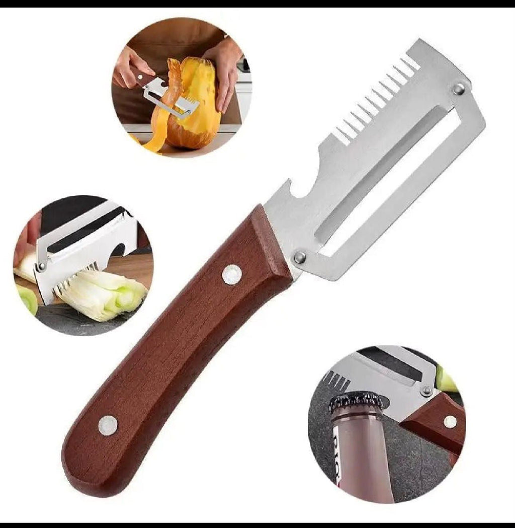 3 In 1 Multi Functional Vegetable Peeler Knife