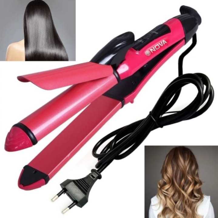 2in1 Nova Hair straightener & Curler